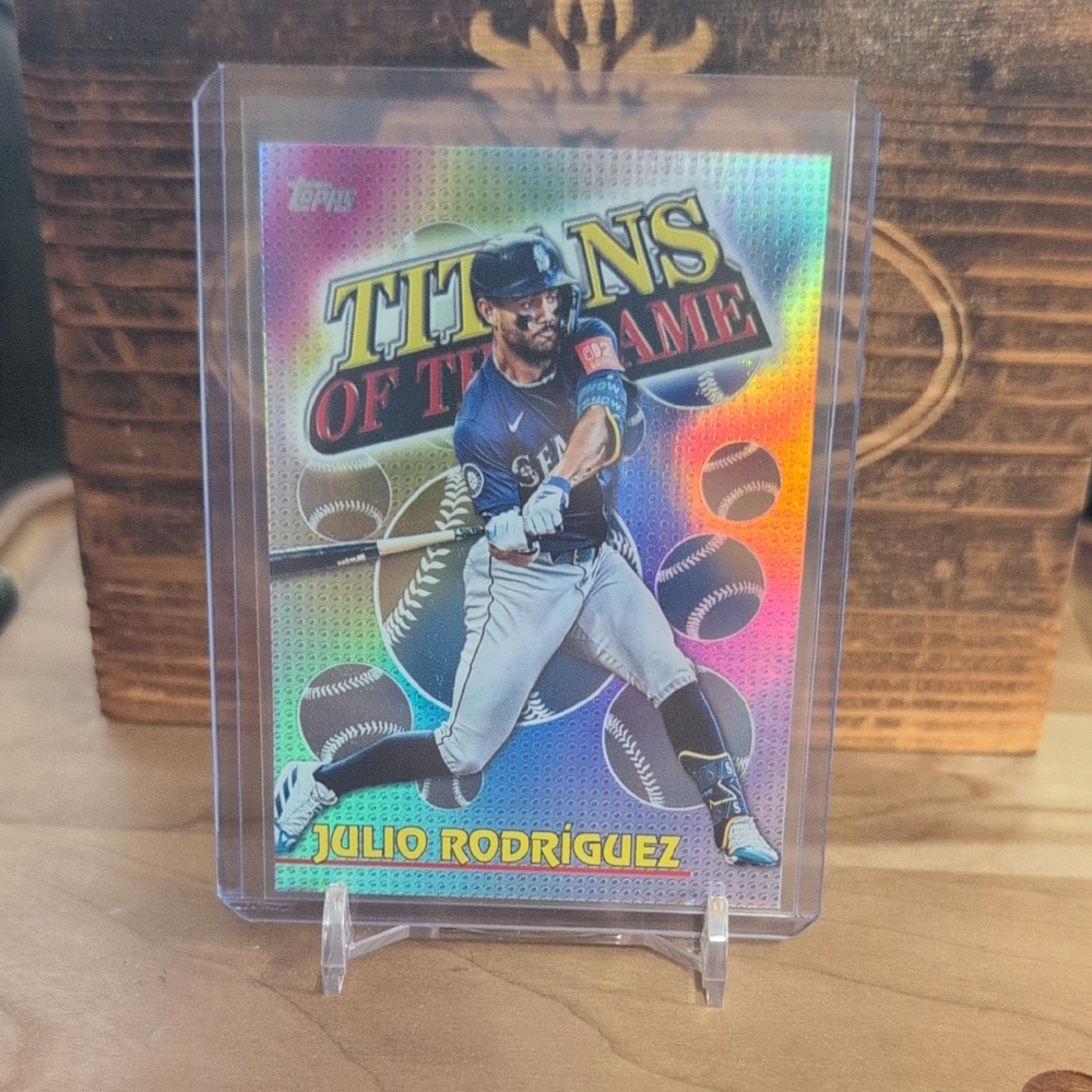 2026 Topps Julio Rodriguez Titans Of The Game Mariners